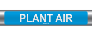 Plant Air Self-Adhesive Pipe Marker PM-166