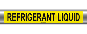 Refrigerant Liquid Self-Adhesive Pipe Marker PM-186