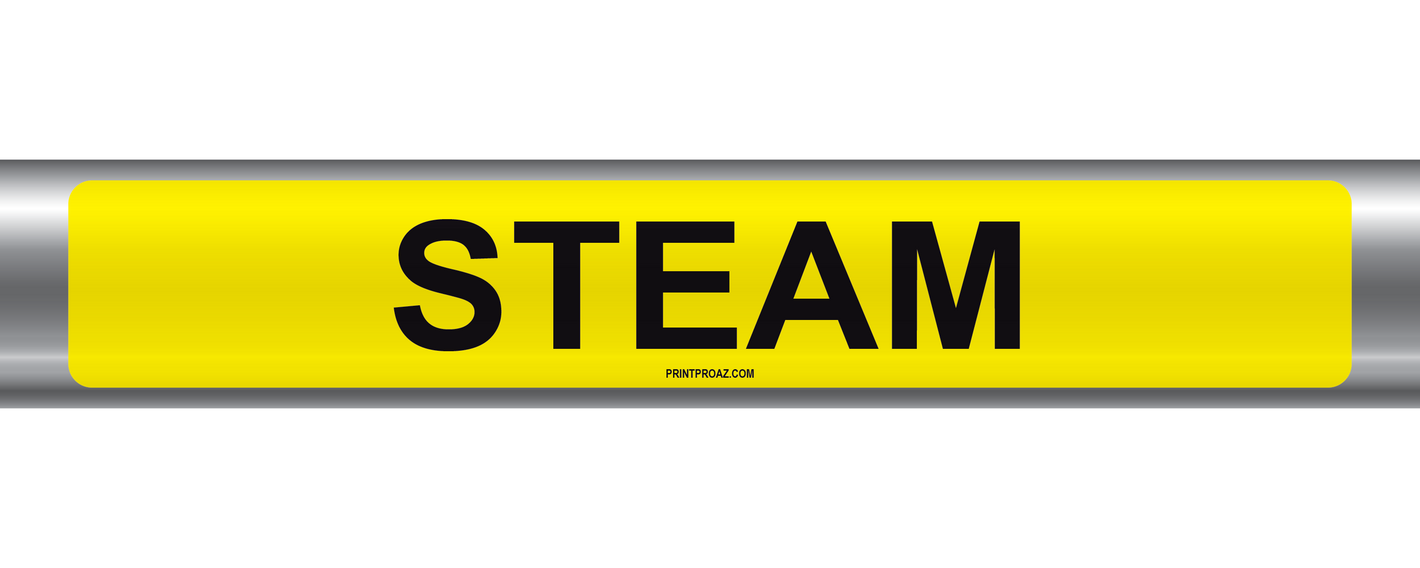 Steam Self-Adhesive Pipe Marker PM-205