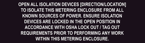 1.5x5 Dedicated kWh meter PV-293 Plastic