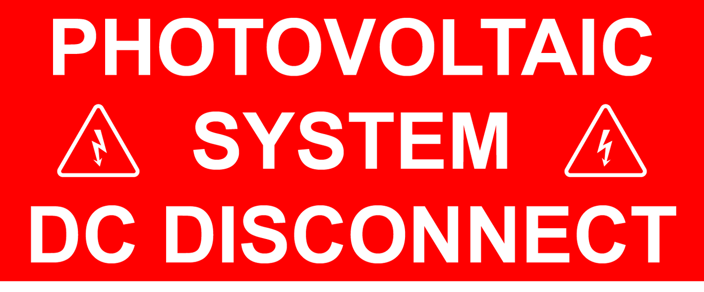 2X5 Photovoltaic System DC Disconnect PV-329 Plastic