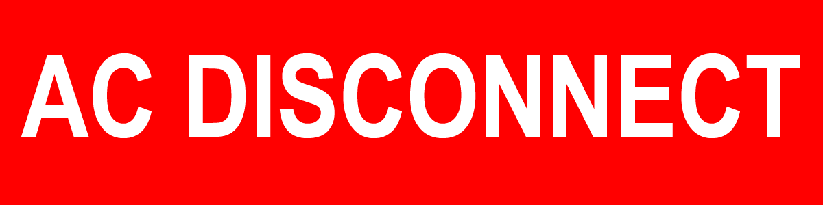 1X4 AC Disconnect PV-342 Plastic