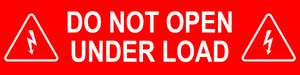 1X4 Do Not Open Under Load PV-344 Plastic