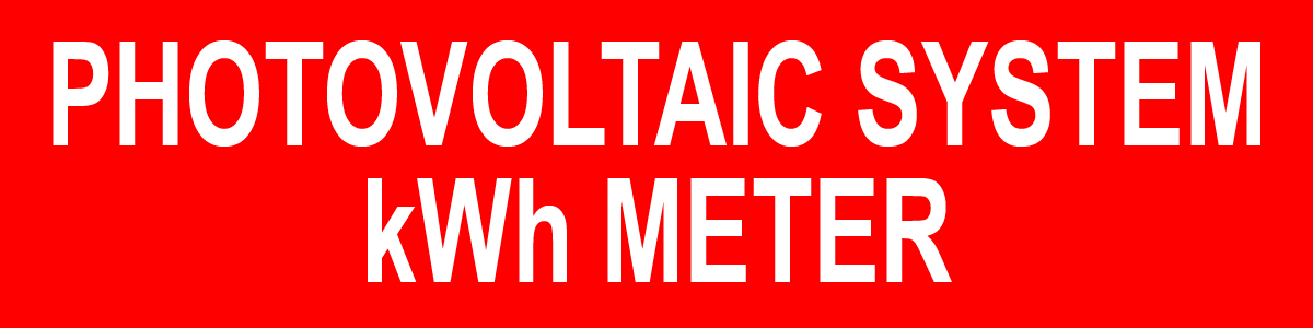 1X4 Photovoltaic System kWh Meter PV-350 Plastic