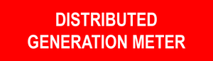 1x3.5 Distributed Generation Meter PV-472 Plastic