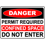 Danger Permit Required Confined Space Do Not Enter