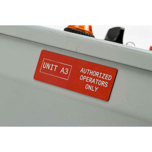 1x3 THTEP-176 Raised Panel Polyester Labels