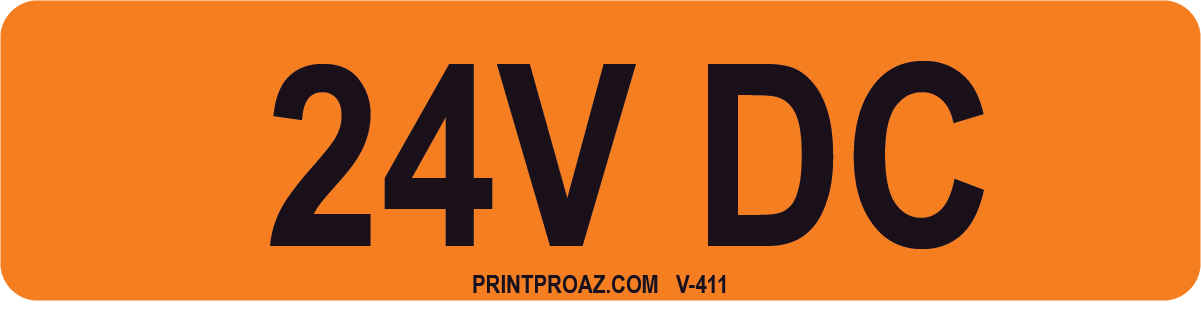 1X4 Solar Label Vinyl V-411 Decal