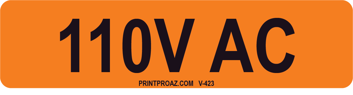 1X4 Solar Label Vinyl V-423 Decal