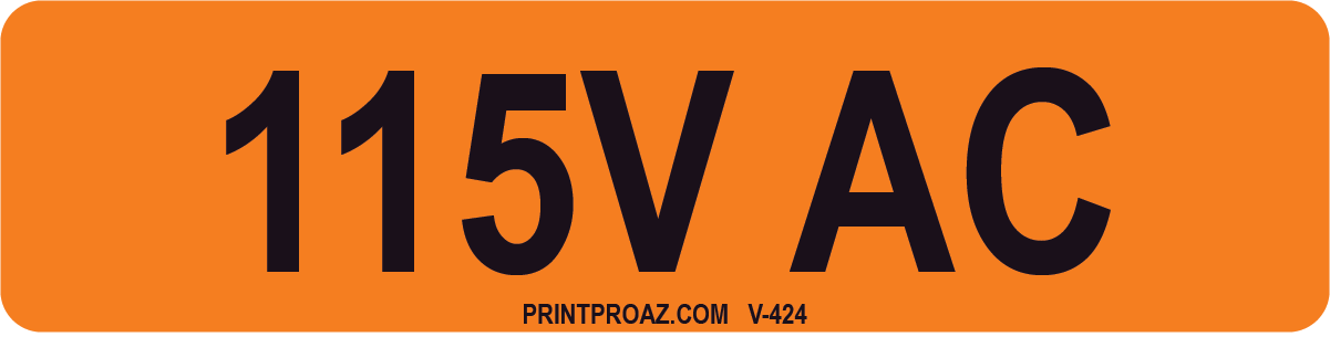 1X4 Solar Label Vinyl V-424 Decal