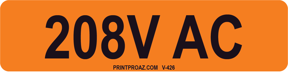 1X4 Solar Label Vinyl V-426 Decal