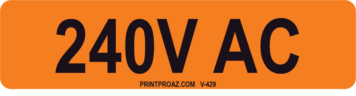 1X4 Solar Label Vinyl V-429 Decal