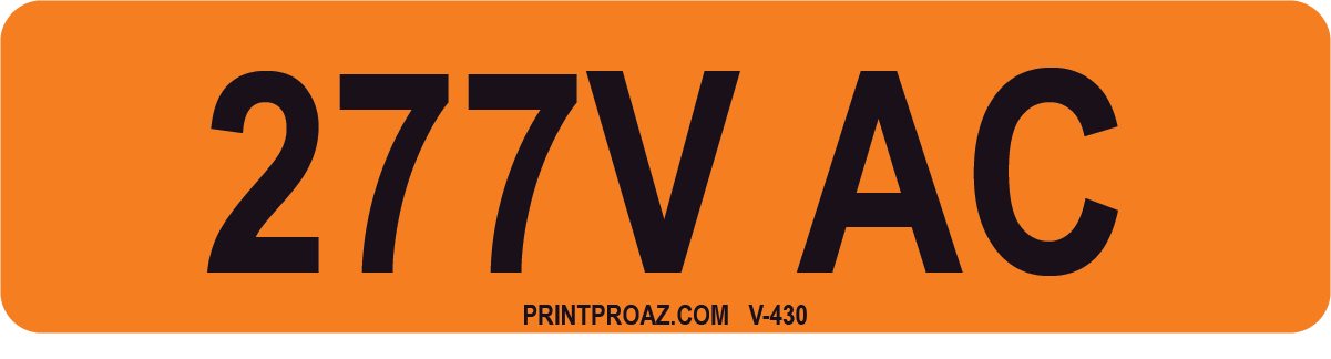 1X4 Solar Label Vinyl V-430 Decal