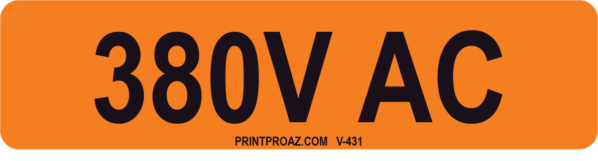 1X4 Solar Label Vinyl V-431 Decal