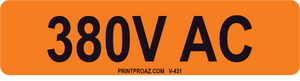 1X4 Solar Label Vinyl V-431 Decal