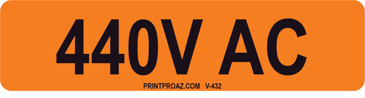 1X4 Solar Label Vinyl V-432 Decal