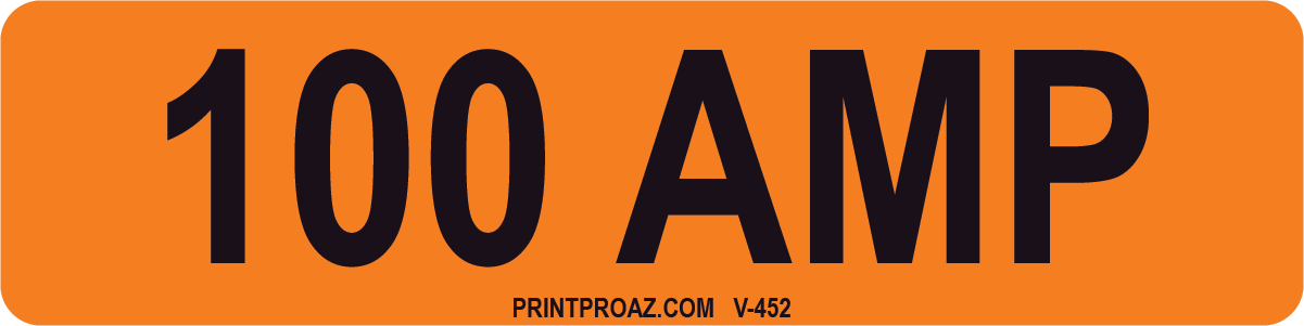 1X4 Solar Label Vinyl V-452 Decal