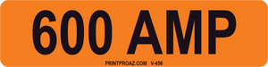 1X4 Solar Label Vinyl V-456 Decal