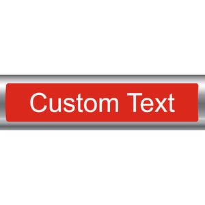 Custom Self-Adhesive Pipe Markers