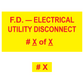 F.D. - Electrical Utility Disconnect Bundle, Plastic, PV-503