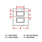 osha metallized polyester sign