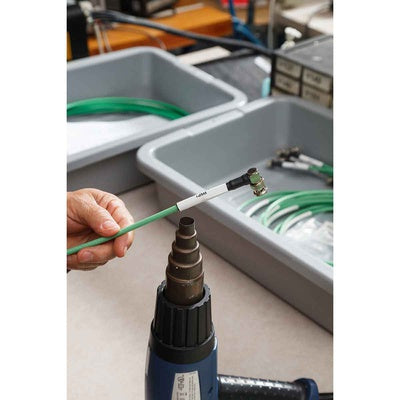 Printed heat shrink wire marker sleeves with circuit legends on conductors