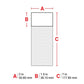 osha self-laminating vinyl wrap-around, tht-83 sign