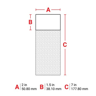 osha self-laminating vinyl wrap-around, tht-83 sign