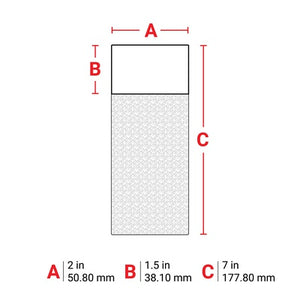 osha self-laminating vinyl wrap-around, tht-83 sign