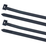 Nylon zip ties sold in packs of 100 for attaching valve tags