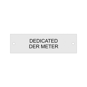 Aluminum Dedicated DER Meter M-001