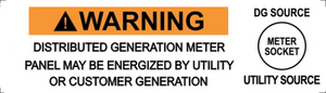 2x7- Aluminium Distributed Generation Meter M-005