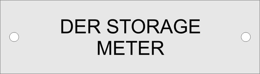Der Storage 1x3.5 Aluminum DER Storage Meter M-011