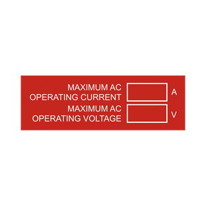 Maximum AC Operating Current - PV-009 LB-04A007-103