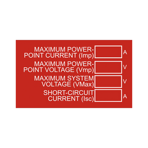 Maximum Power Point Current (Imp) - PV-014 LB-03A087-103