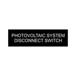 Photovoltaic System Disconnect Switch - PV-022 