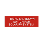  Rapid Shutdown Switch For Solar PV System - PV-030