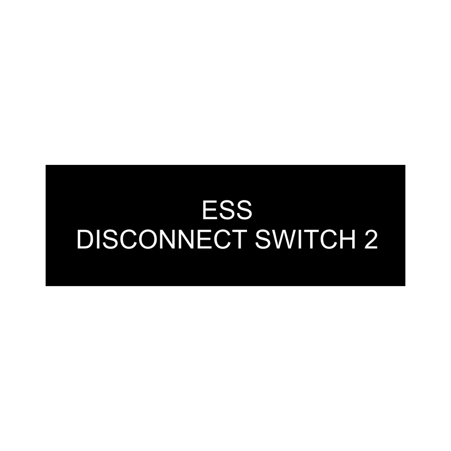 ESS Disconnect Switch 2 - PV-068