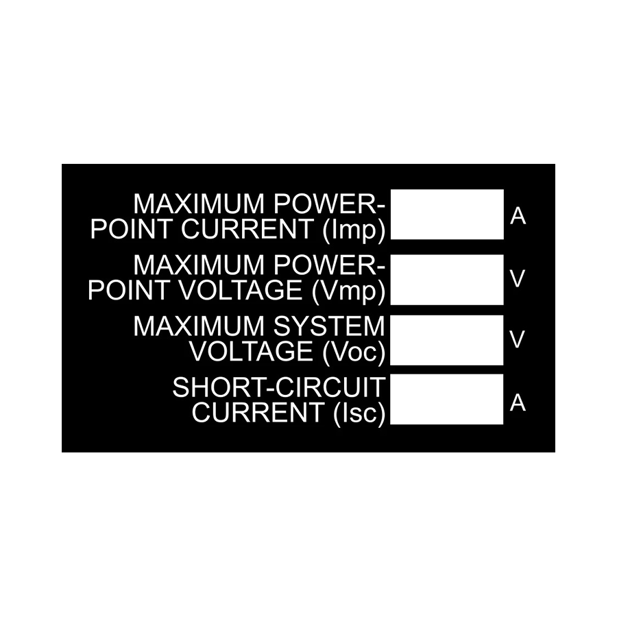 Maximum Power Point Current (Imp) - PV-079