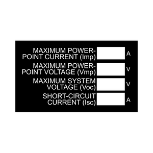 Maximum Power Point Current (Imp) - PV-079