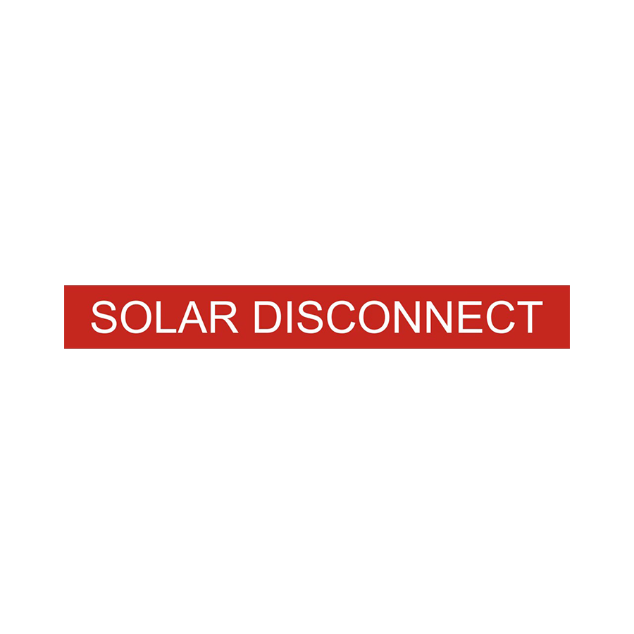Solar Disconnect - Plastic PV-100 LB-020119-103