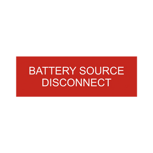 Battery Source Disconnect PV-113 