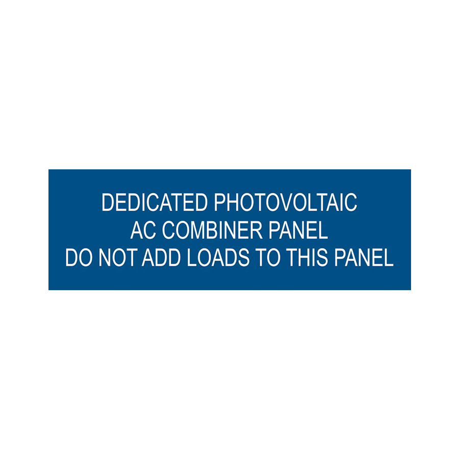 Dedicated Photovoltaic AC Combiner Panel PV-115