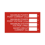 Maximum Power Point Current (Imp) PV-117