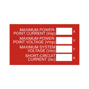 Maximum Power Point Current (Imp) PV-129