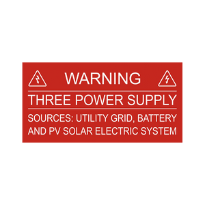 Warning Three Power Supply PV-130