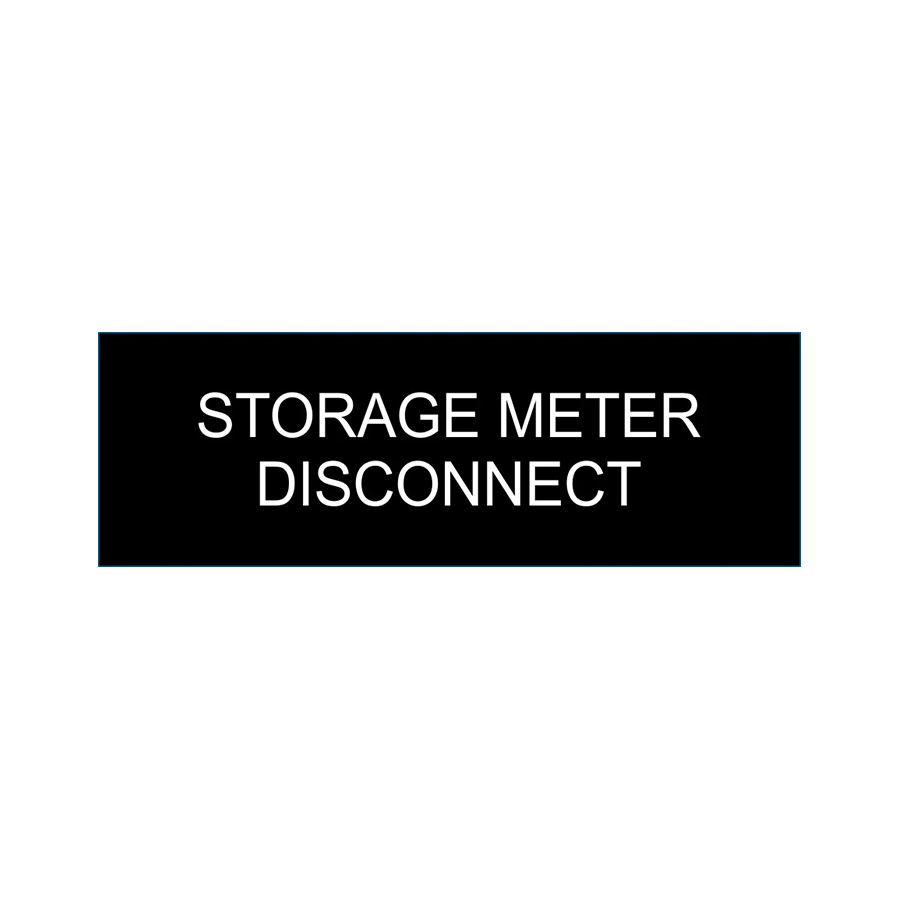 Storage Meter Disconnect PV-131