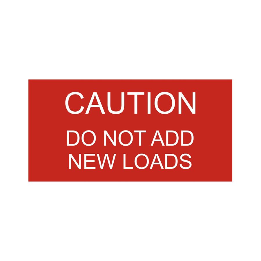 Do Not Add Loads PV Label