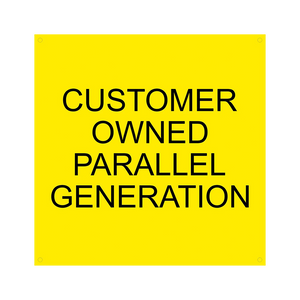 Customer Owned Parallel Generation -  PV-159