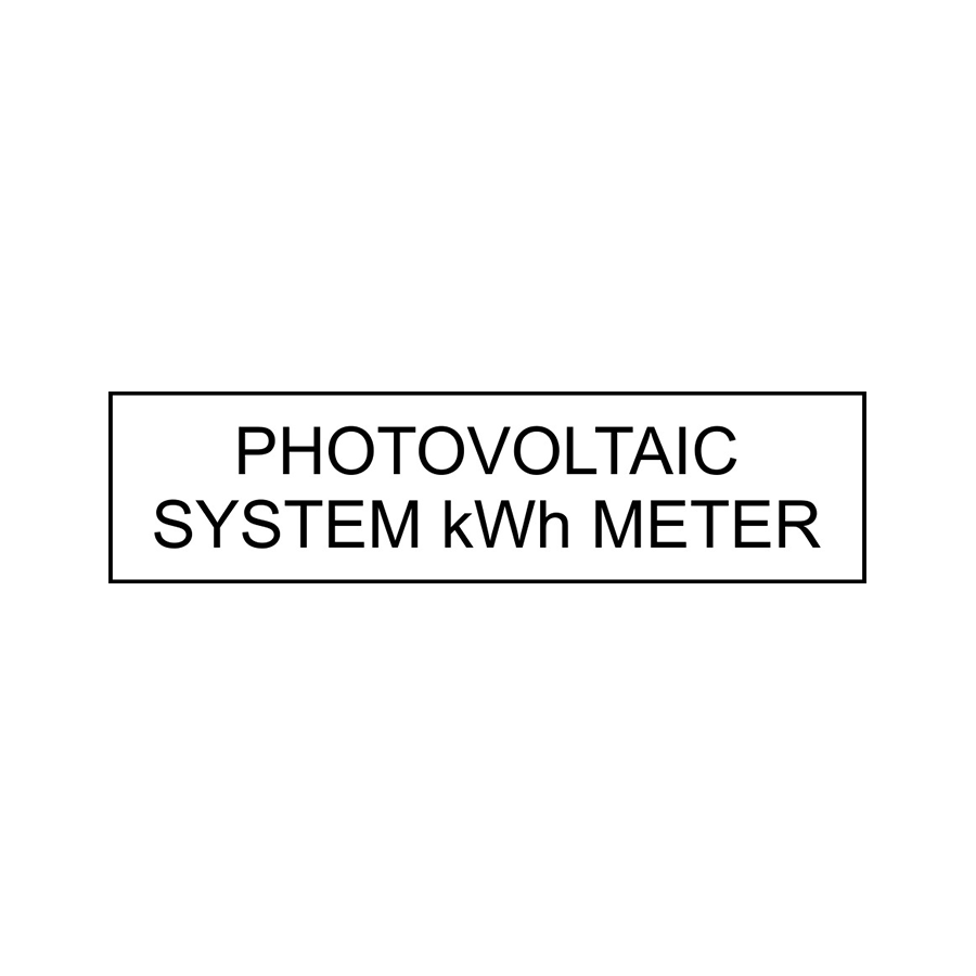 Photovoltaic System kWh Meter PV-166